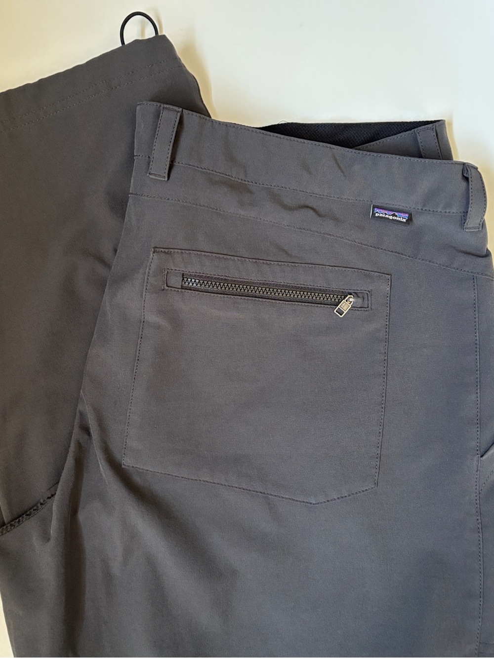 Patagonia Happy Hike Pants Black Lightweight Stretch Straight Leg 21211 Women 14